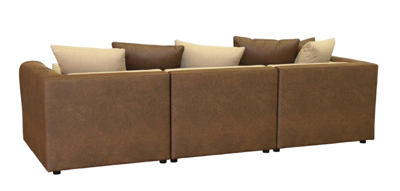 Dakota Fabric Corner Sofa miniature 4